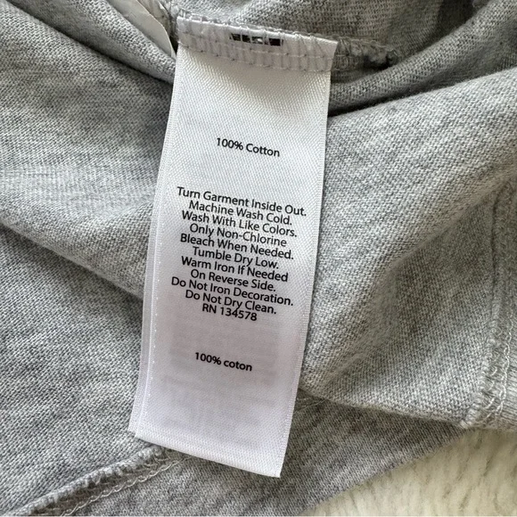 Vineyard Vines Long Sleeve Pocket Tee Men's Small Gray Flag Lacrosse Americana‎ - Picture 9 of 12